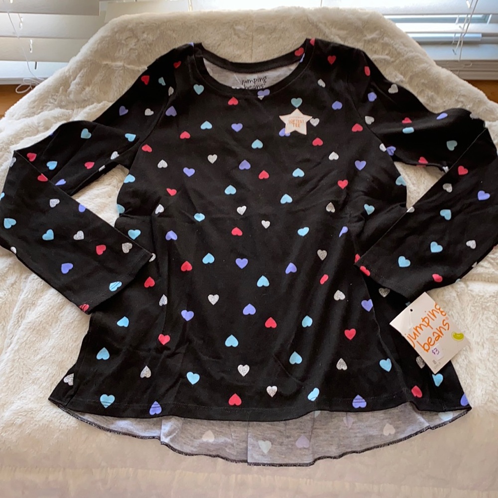 🏷 NWT Black Hearts Long Sleeve Tee